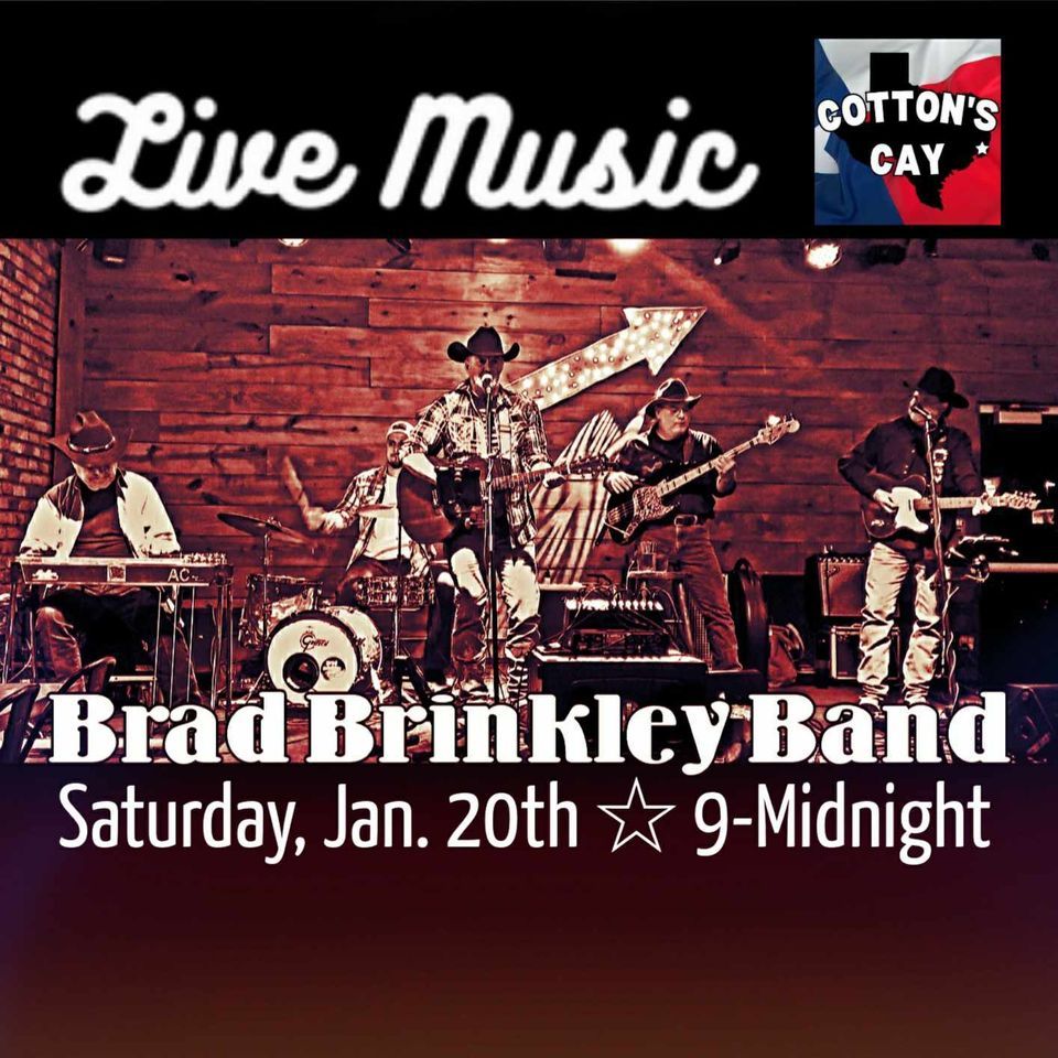 Brad Brinkley Band at Cottons Cay in Orange , 8379 TX87, Orange, TX