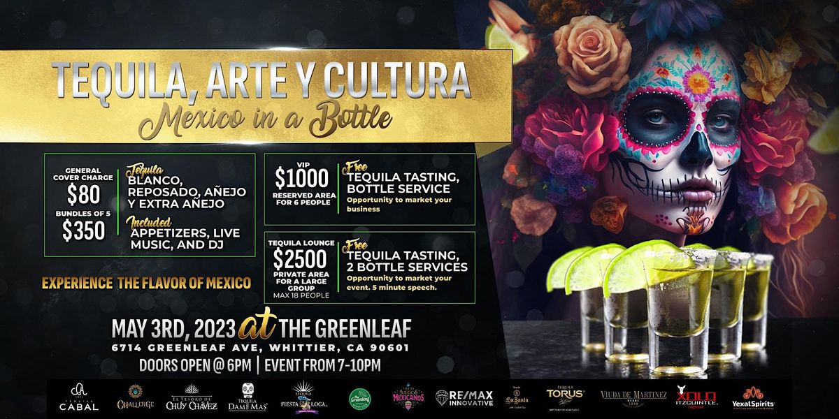 Tequila, Arte y Cultura. Mexico in a bottle, 6714 Greenleaf Ave