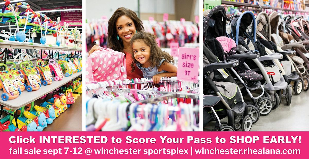 Rhea Lanas HUGE Fall/Winter Childrens Consignment Sale Winchester, VA