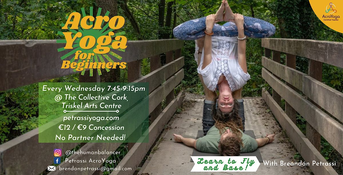 AcroYoga Classes in Cork! BeginnerFriendly, Collective Cork, 24 May