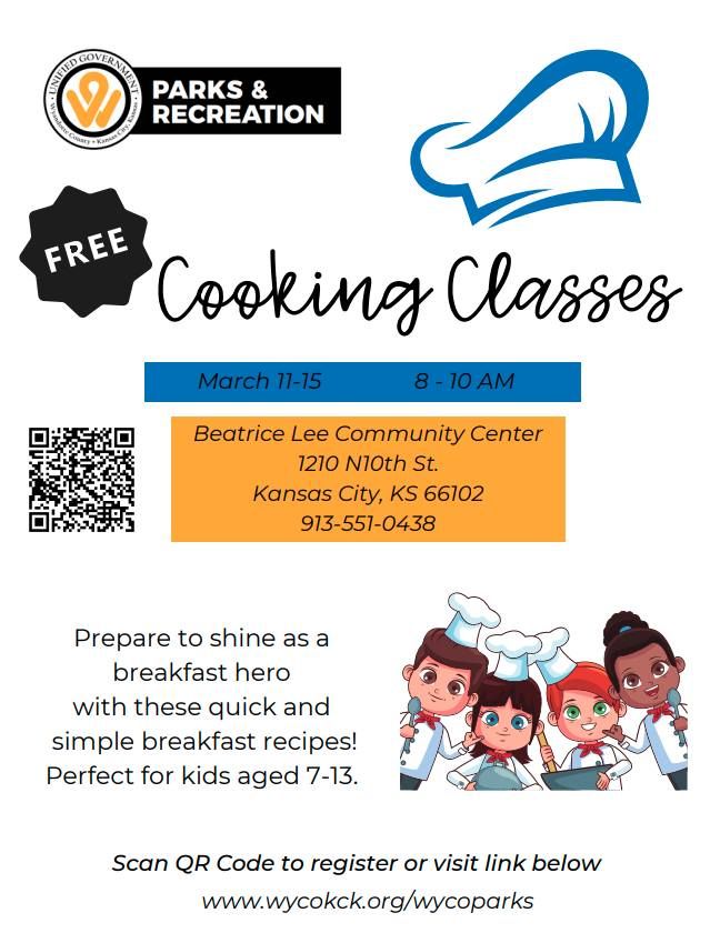 Spring Break: Cooking Classes for Youth, 1310 N 10th Street kansas city ...