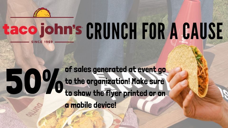 CRUNCH FOR A CAUSE Thrive Community Church (Kids and Youth Camp), Taco