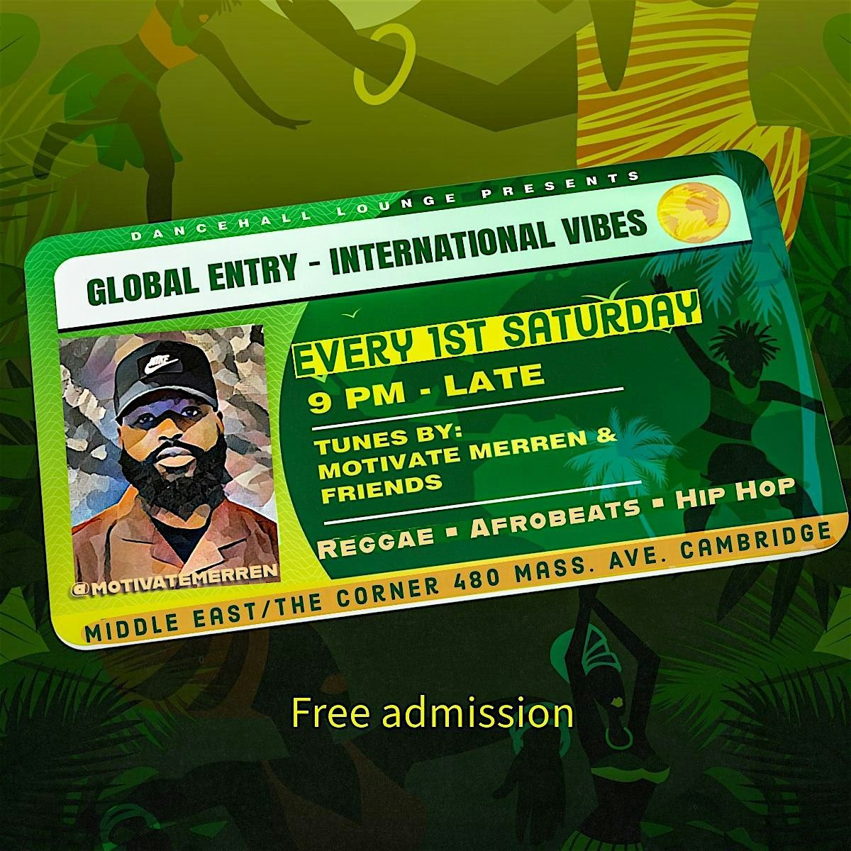 GLOBAL ENTRY - International Vibes | Event in Cambridge | AllEvents