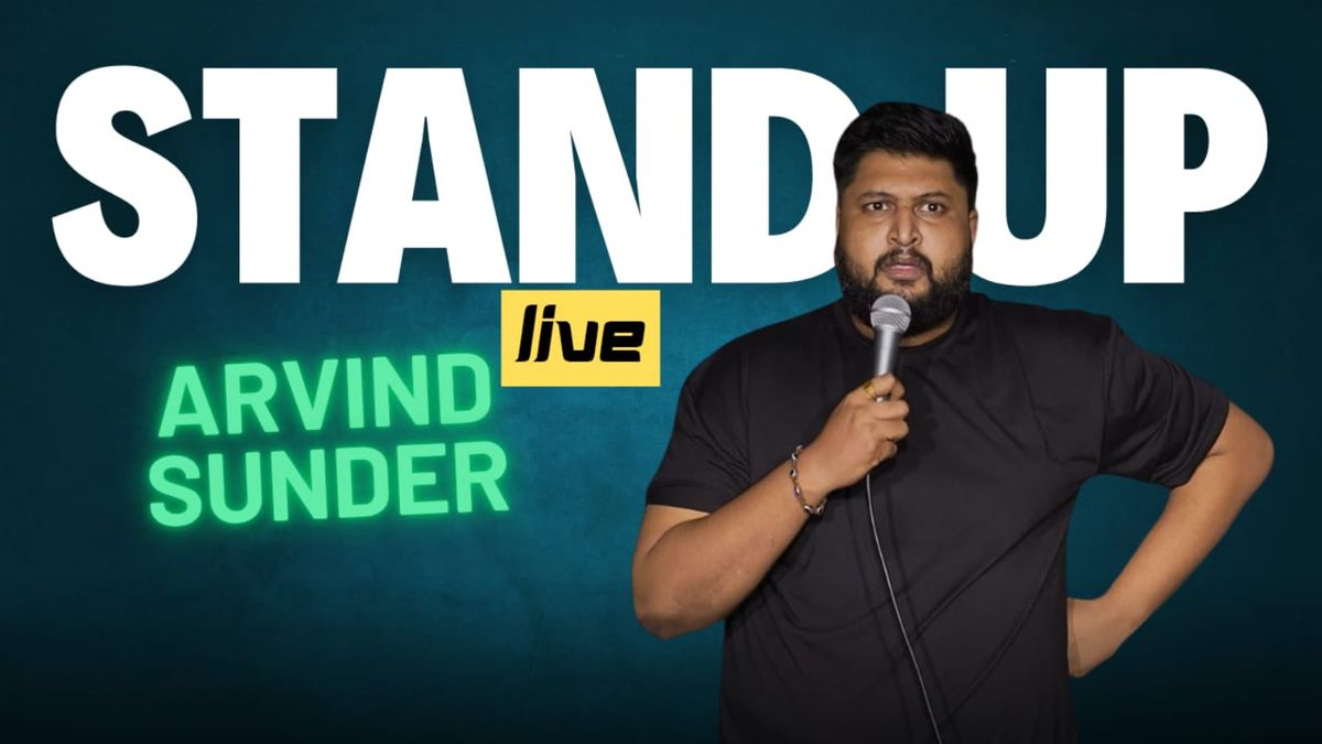 The Comdey Show With Arvind Sunder, 3 October | Event in Bangalore | AllEvents