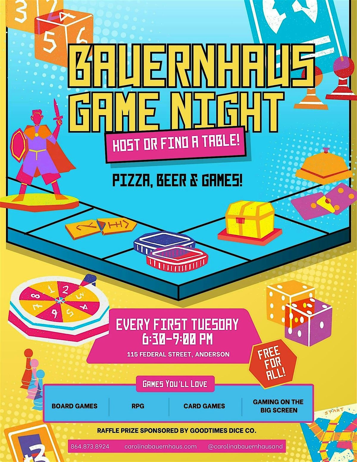 Game Night | Event in Anderson | AllEvents