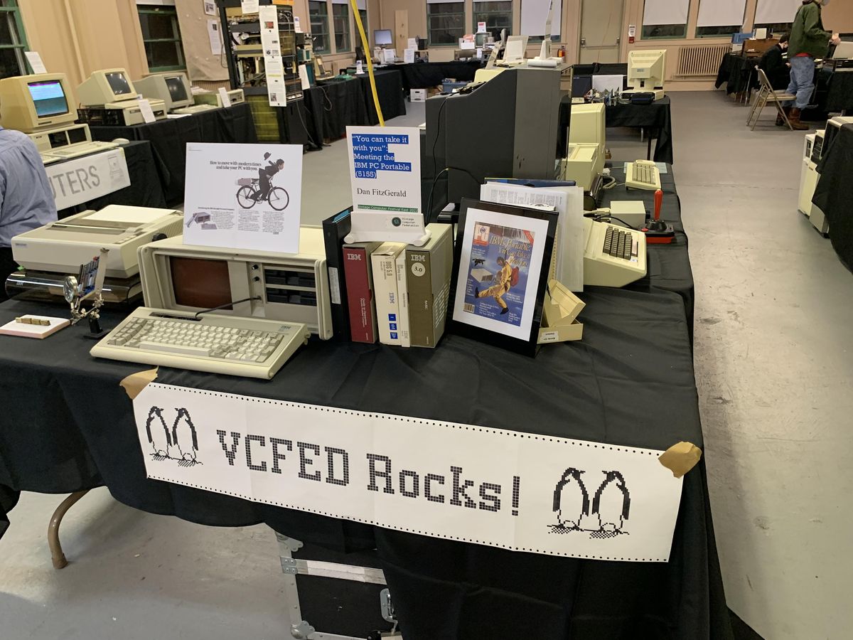 Computer Fest Project VCF East 2024 (Vintage Computer Festival East 2024), InfoAge Science ...