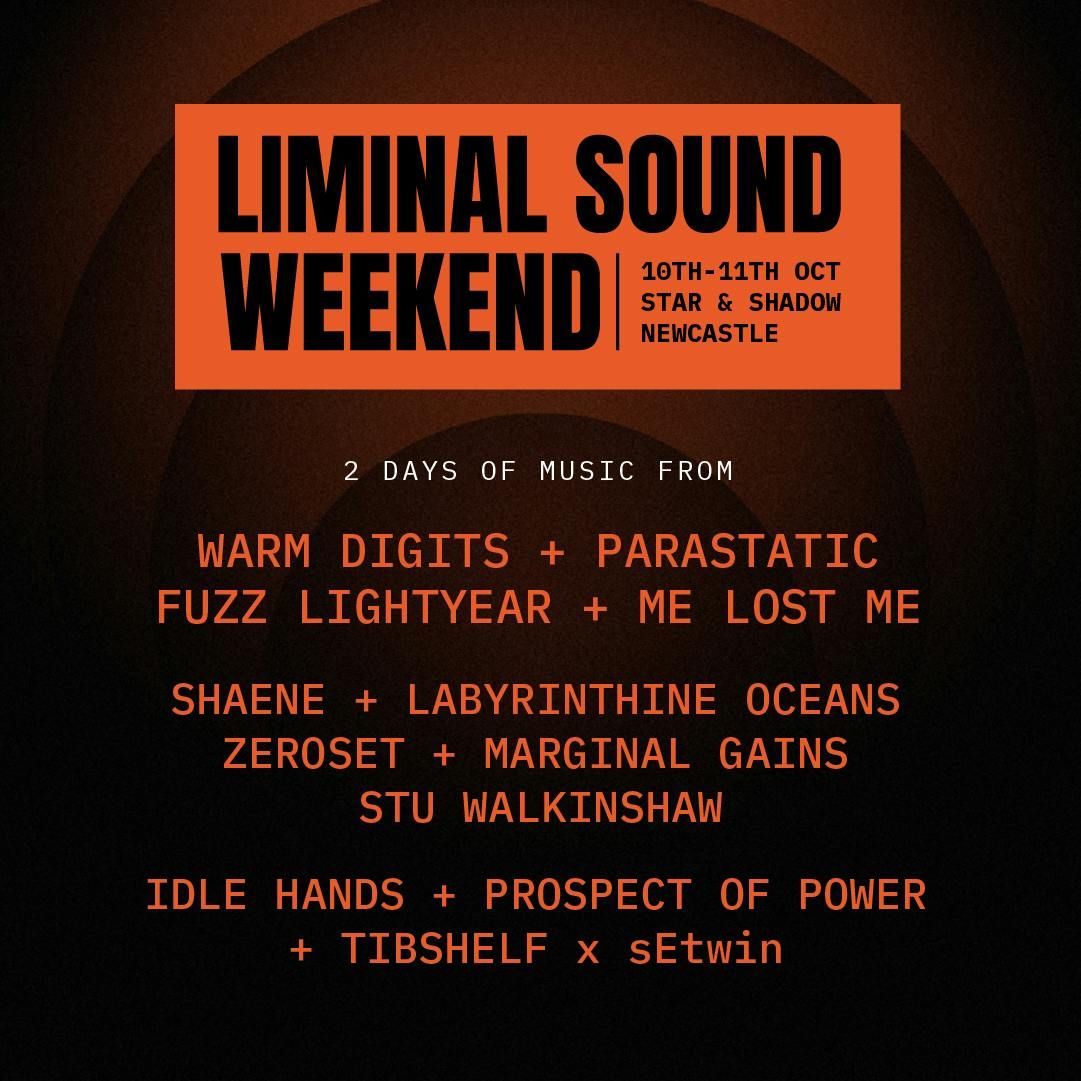 Liminal Sound Weekend - Oct 10th &amp; 11th, 10 October | Event in Newcastle Upon Tyne | AllEvents