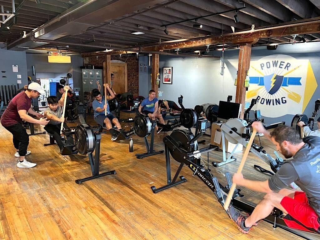 Tuesday PaddleErg Workout with The Pack, Power Rowing, Brookline, 21