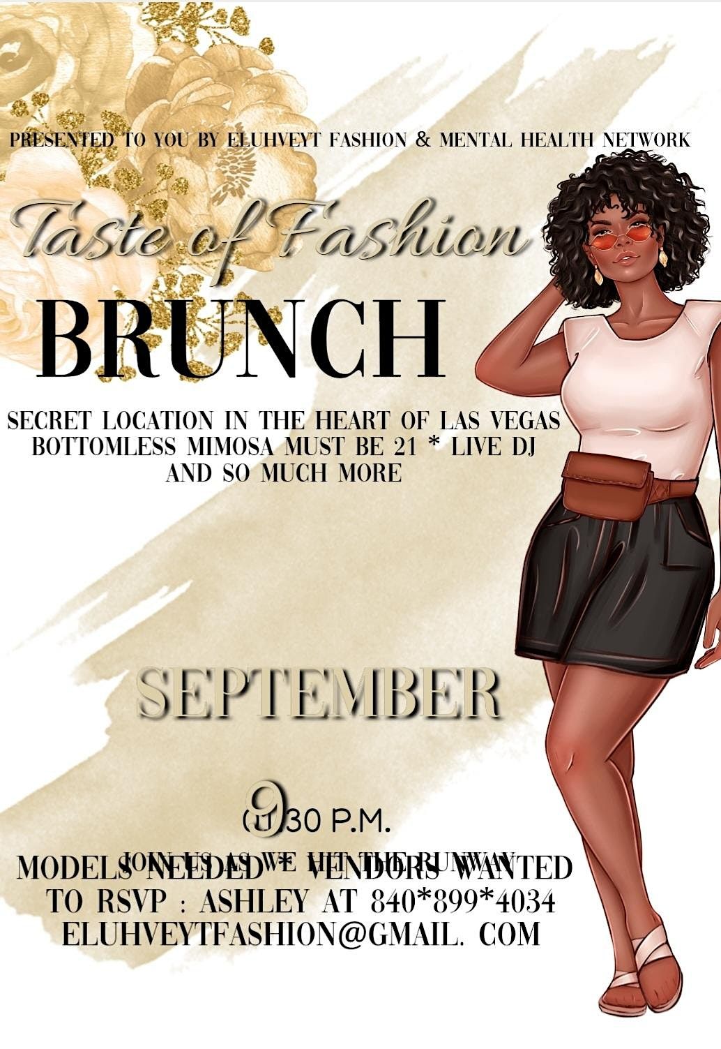 Vendors Wanted for Intimate Day Brunch Pop Up & Fashion Show, 9 September | Event in Las Vegas | AllEvents.in