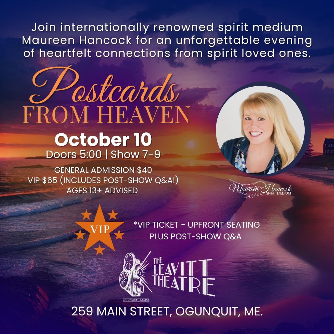 Maureen Hancock - Postcards From Heaven at Stadium Theatre, 14 February | Event in Woonsocket | AllEvents