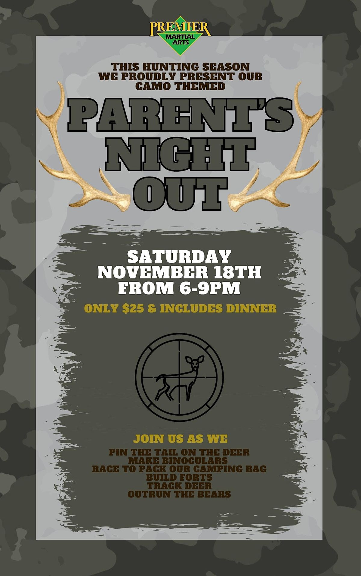 Premier Martial Arts Parents Night Out, Premier Martial Arts (2714 West