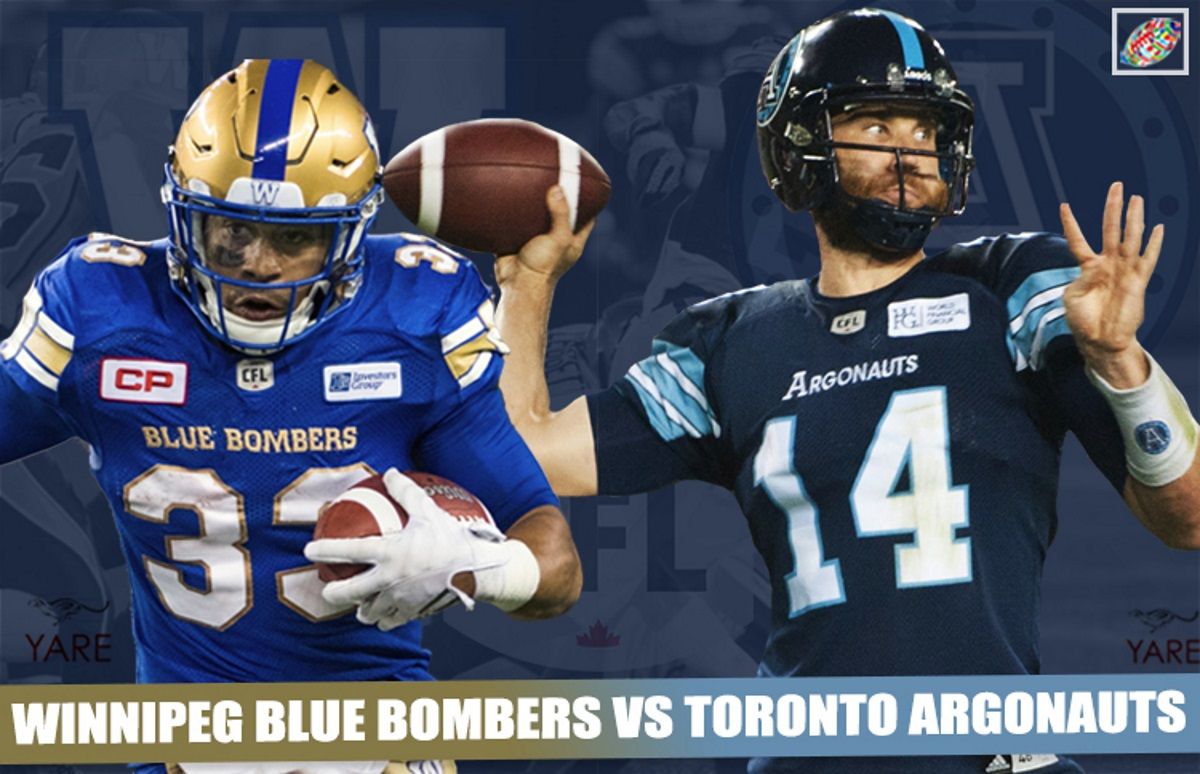 Winnipeg Blue Bombers vs. Toronto Argonauts, 31 July | Event in Winnipeg | AllEvents