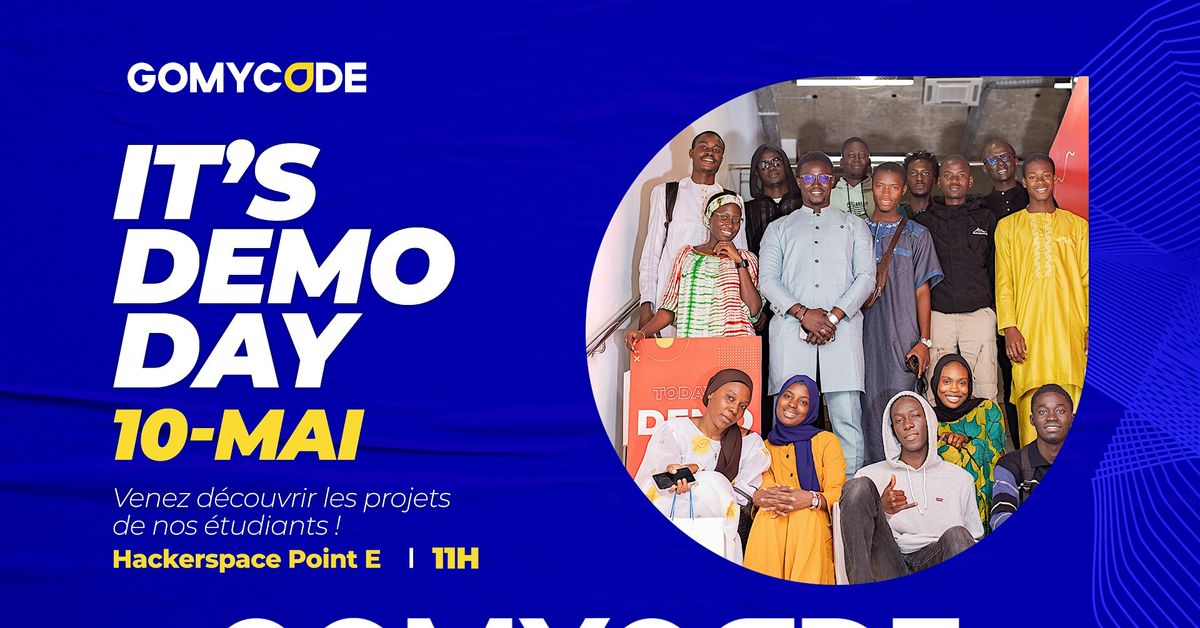 Démo day: Venez découvrir les projets de nos étudiants !- GOMYCODE ...
