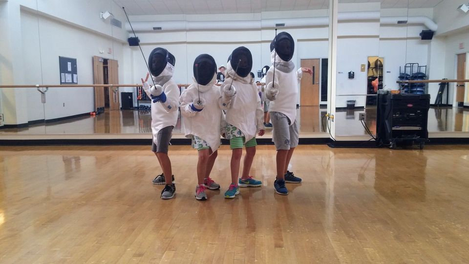 "Tiny Musketeers" fencing classes for 57 years old kids, 6929 NW