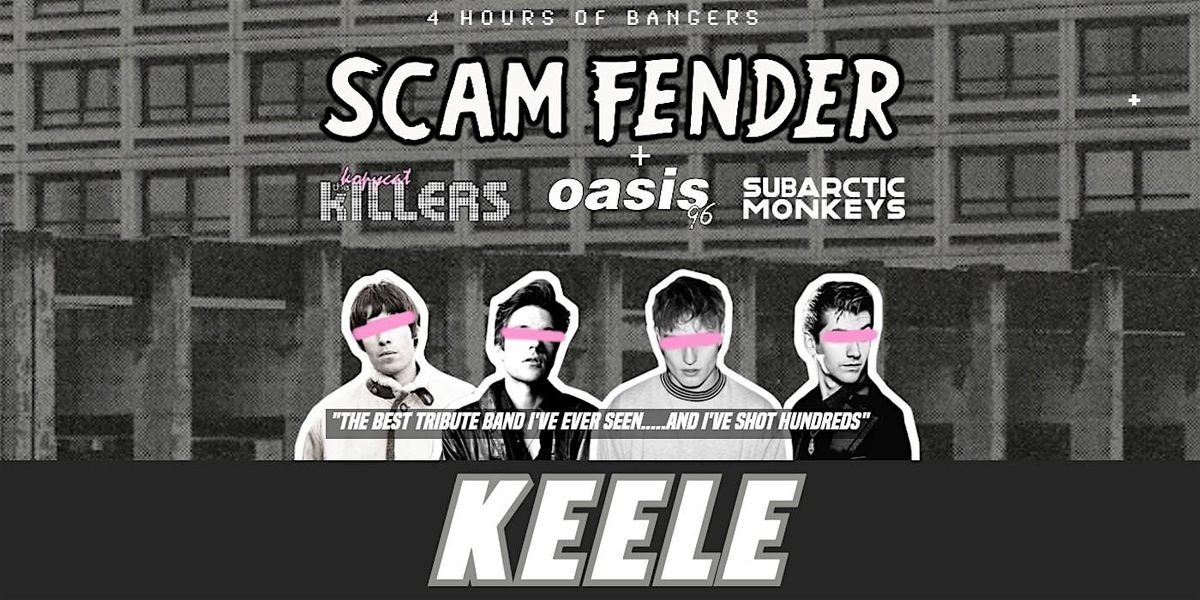 Scam Fender Tribute - Keele SU - 4th October 2025 | Event in Keele | AllEvents