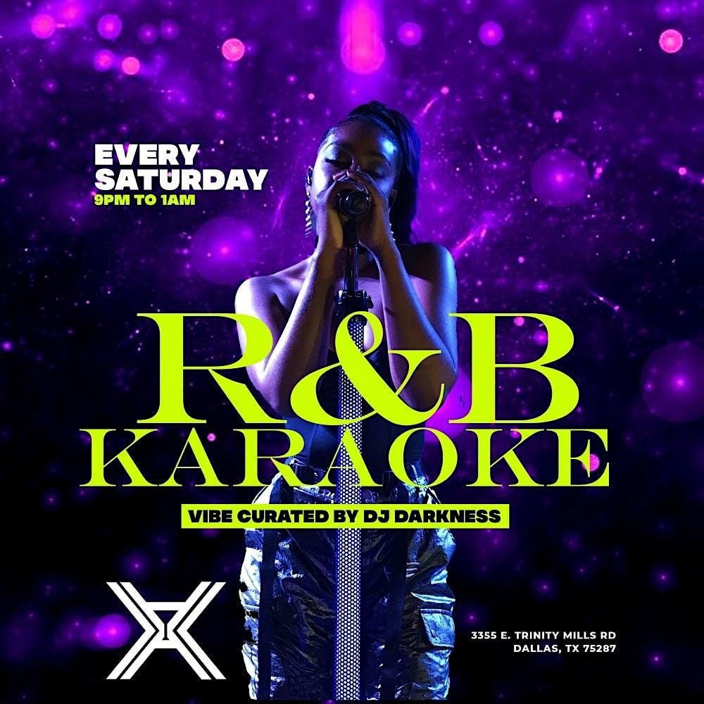 R&B Karaoke, X-Perience Restaurant & Cocktails, Dallas, 6 January to 15 ...