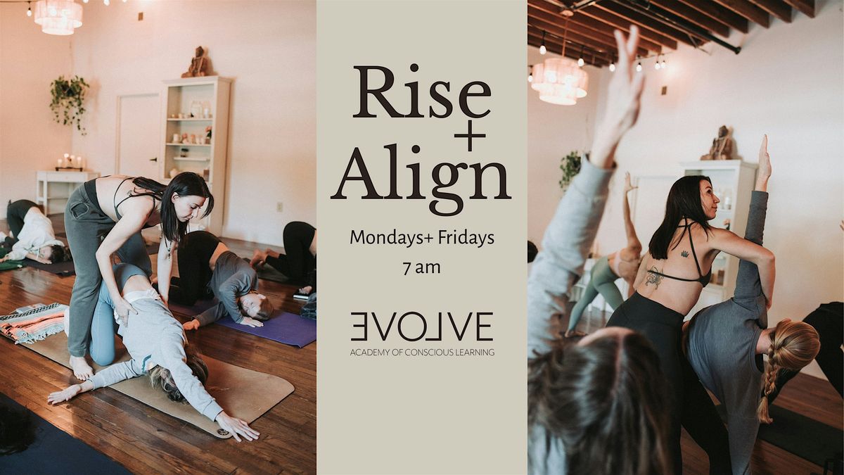 Rise + Align with Mishiah Yoga | Event in Charleston | AllEvents