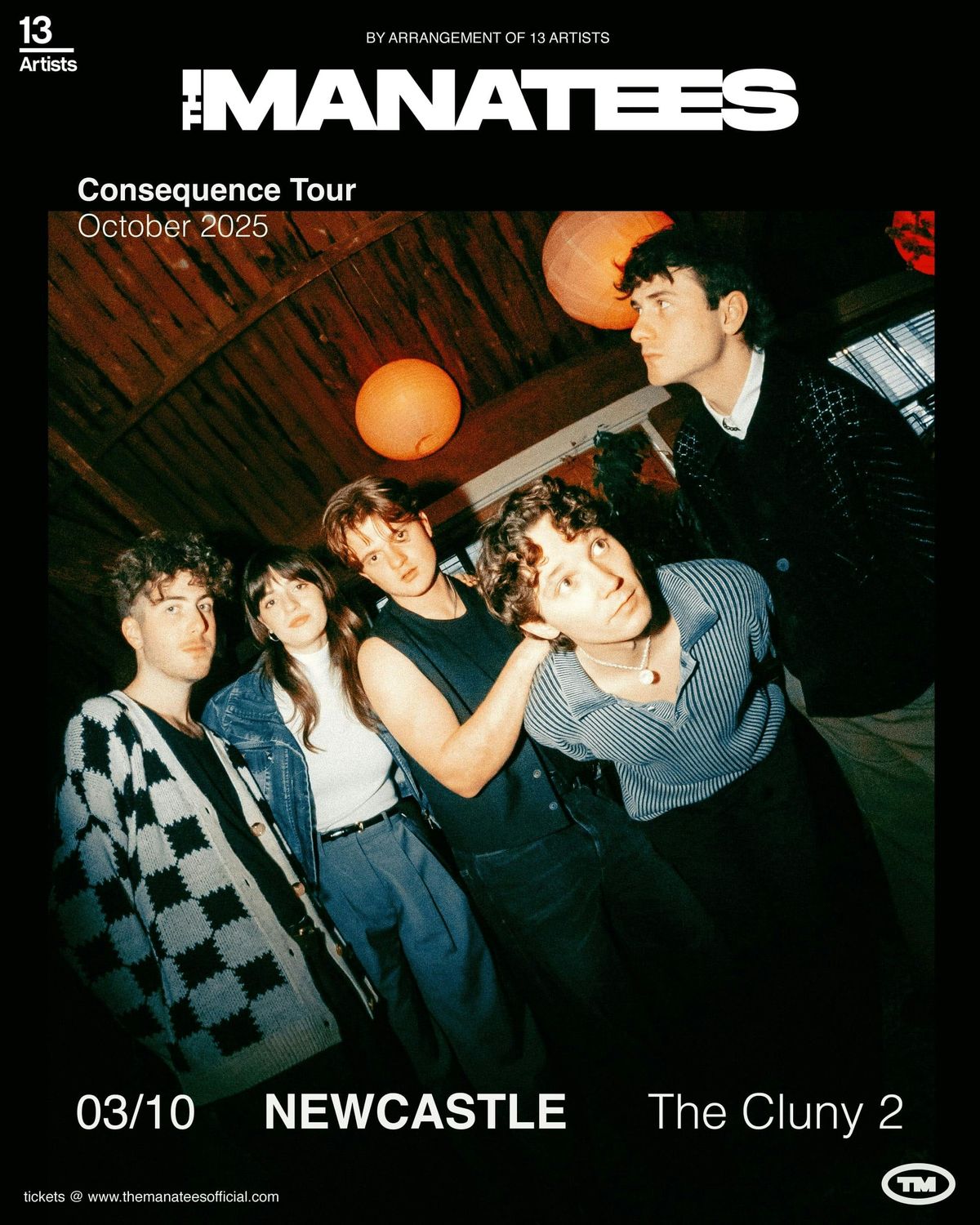 The Manatees | Newcastle, 3 October | Event in Newcastle Upon Tyne | AllEvents