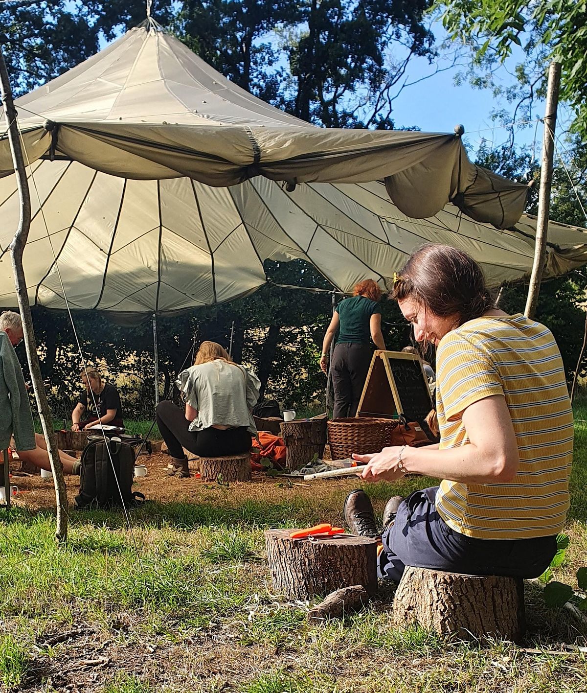 Family Folkcraft Bushcraft & Storytelling, Cwmffrwd Farm, Talgarth