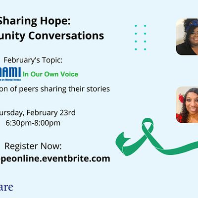 Sharing Hope Community Conversations