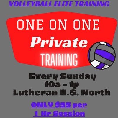One on One (Group) Elite Volleyball Training, 5401 Lucas and Hunt Rd