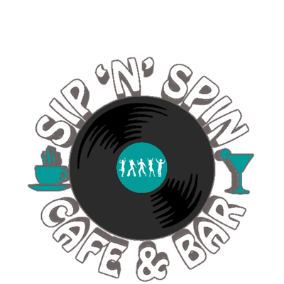 Sip N Spin Café and Bar logo