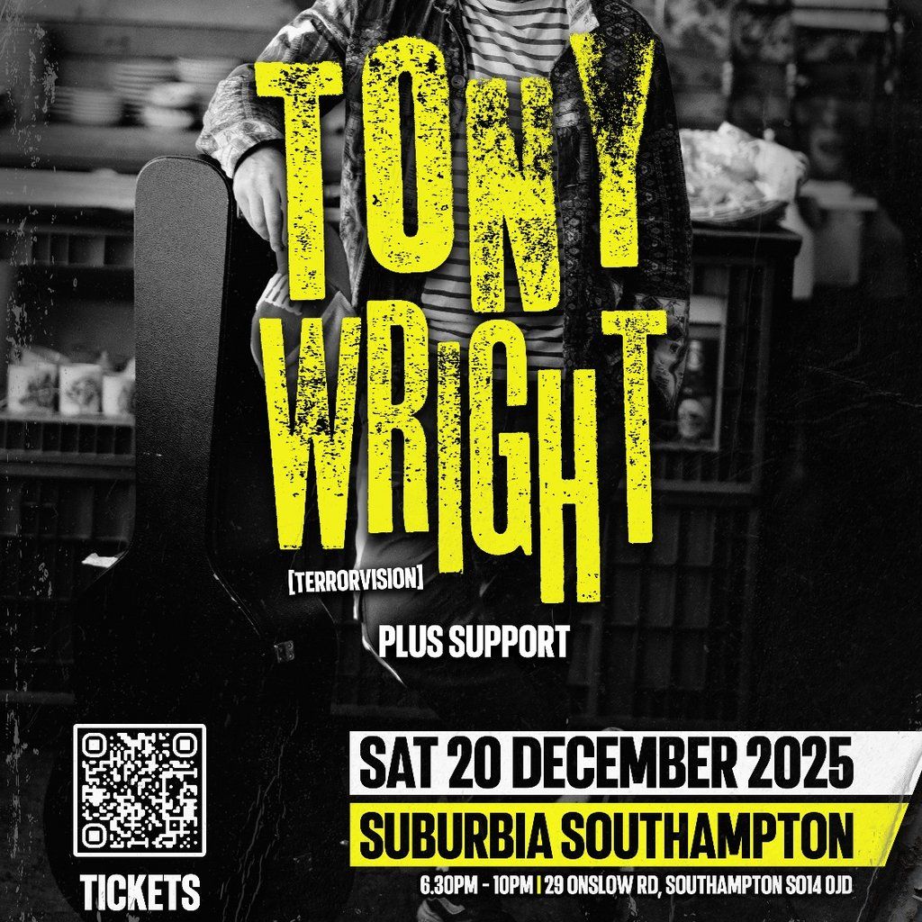 Tony Wright (Terrorvision), 20 December | Event in Southampton | AllEvents