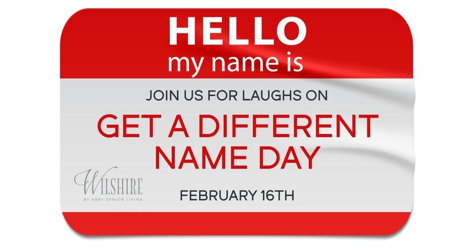 Get a different name day wilshire by abby senior living burleson