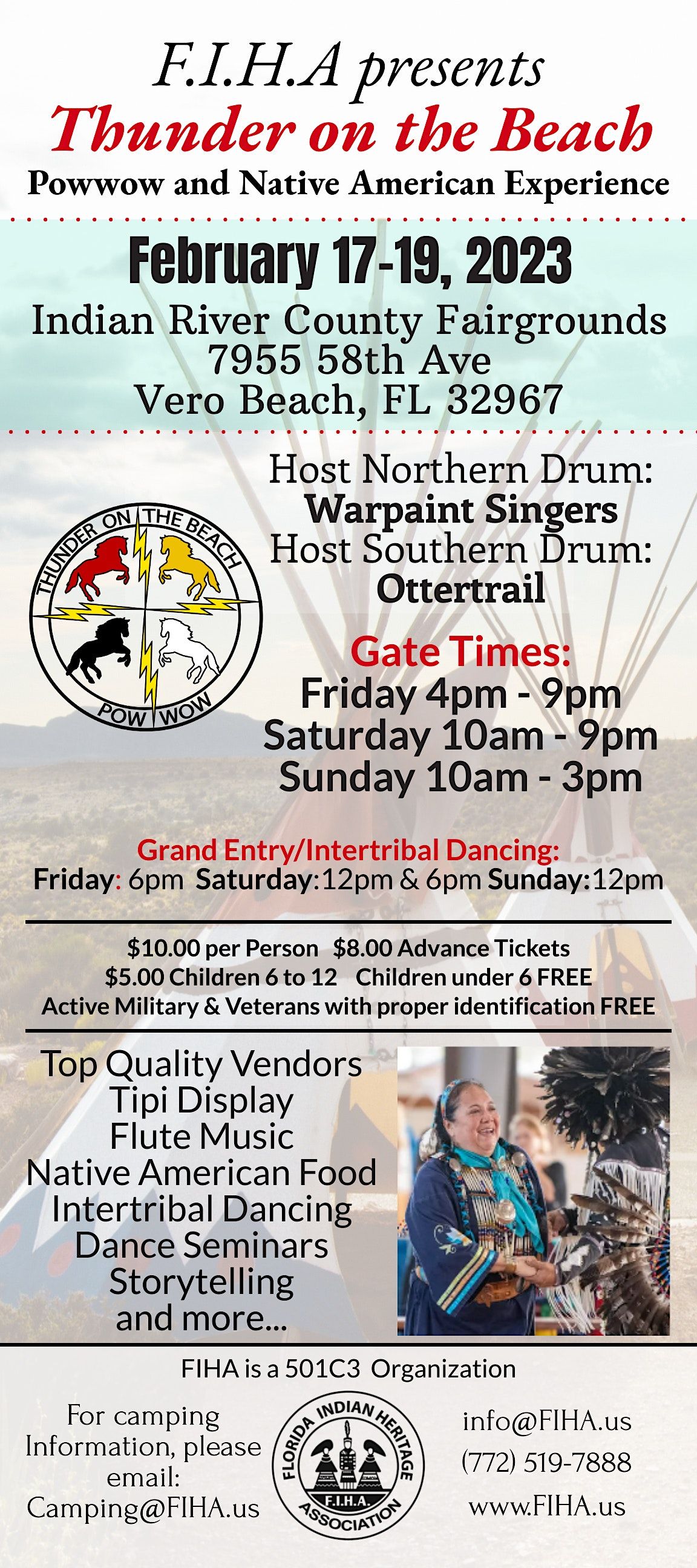 Thunder on the Beach Powwow and Native American Experience, Indian