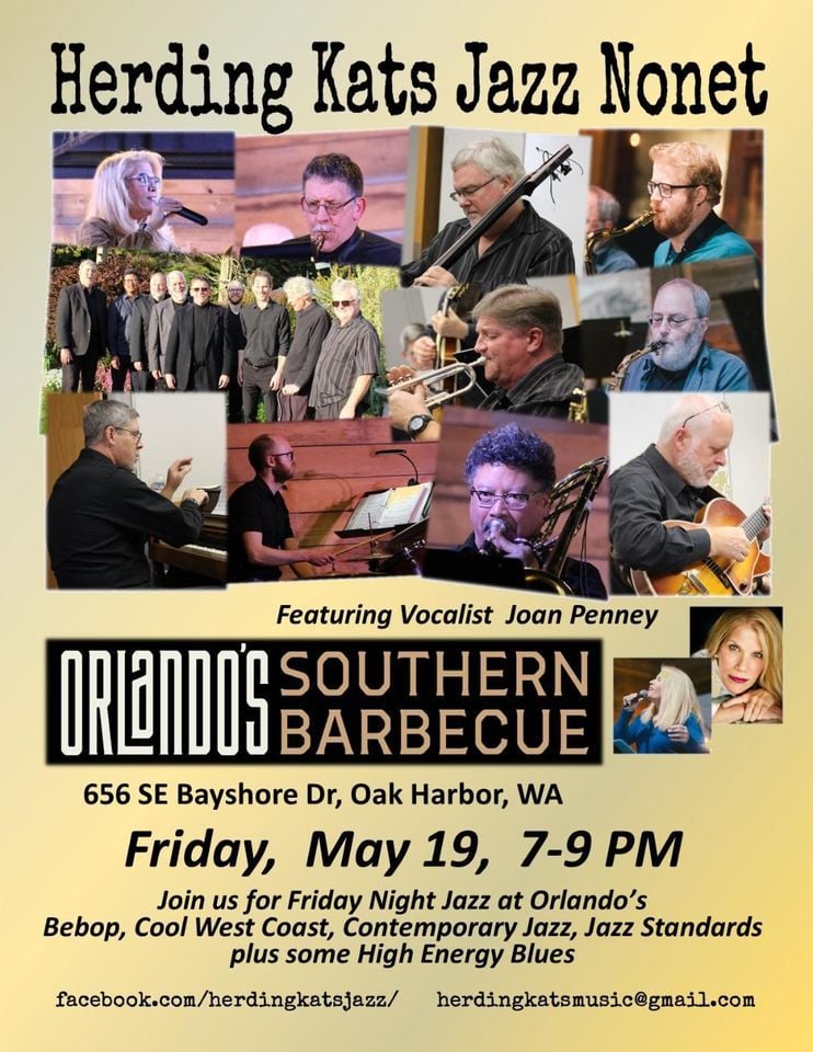 Herding Kats Jazz and Vocalist Joan Penney back at Orlandos