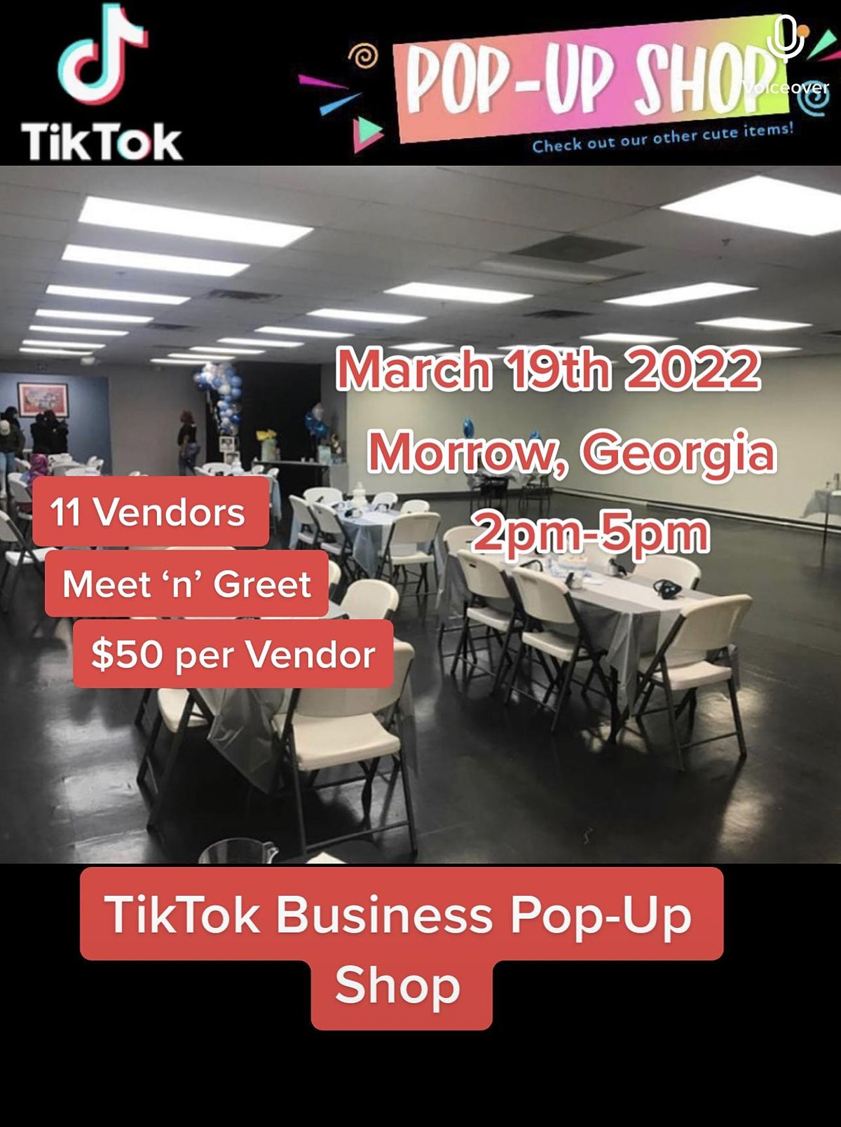 Tiktok Pop Up Shop Citizens Parkway Morrow March 19 2022 Allevents In Inland Empire Vendor Small Business 2022