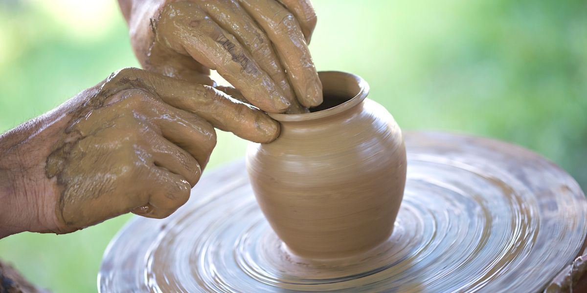 Intimate Outdoor Pottery Party Pottery Class by Classpop!™, Art Wheel