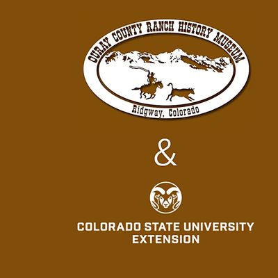 Ouray County Ranch History Museum & CSU Extension logo