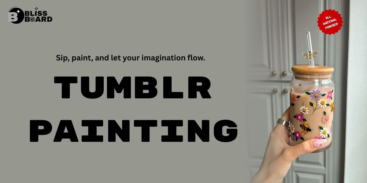 Tumbler Painting