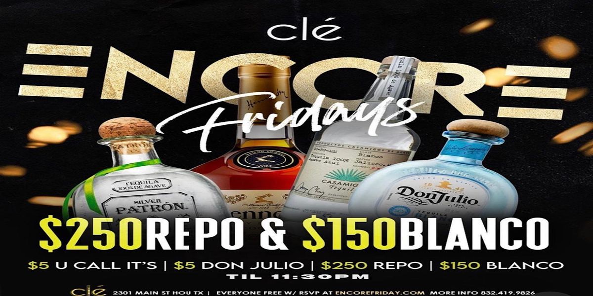 Cle Event Cle Fridays at Cle Day/Night, Clé Nightclub & Dayclub, Houston, 21 July ...