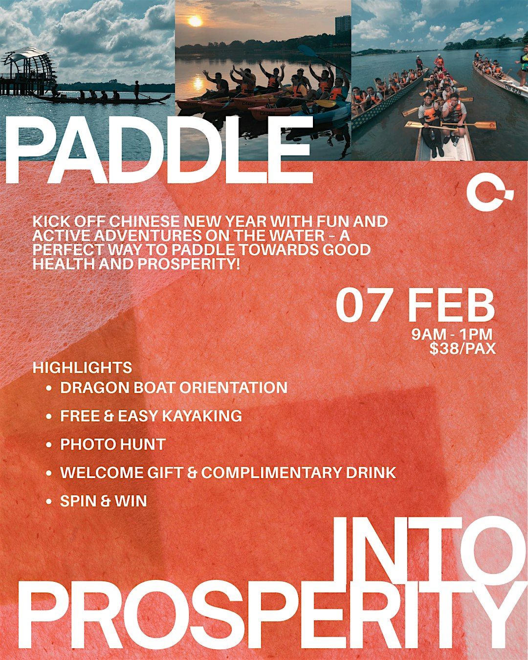 Paddle into Prosperity, 7 February | Event in Yishun | AllEvents