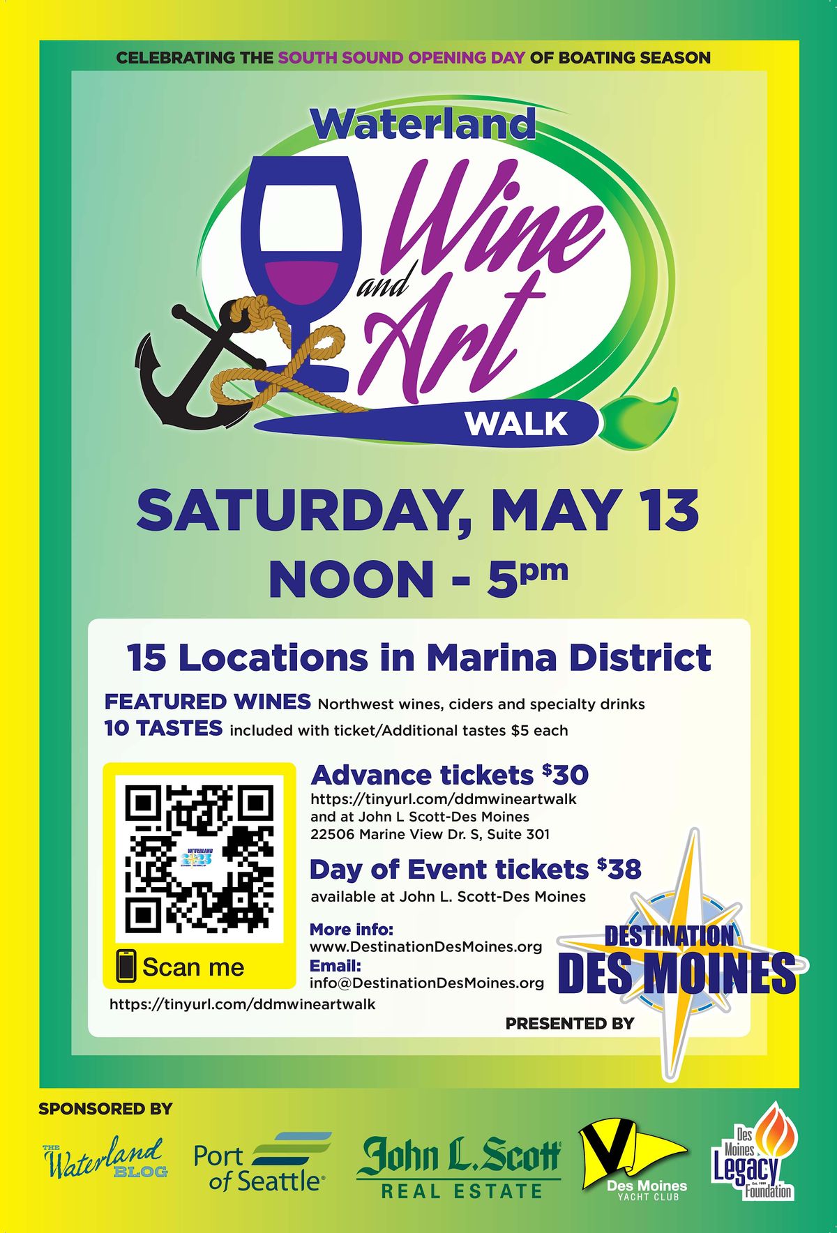 Waterland Wine & Art Walk, Des Moines, May 13 2023 AllEvents.in