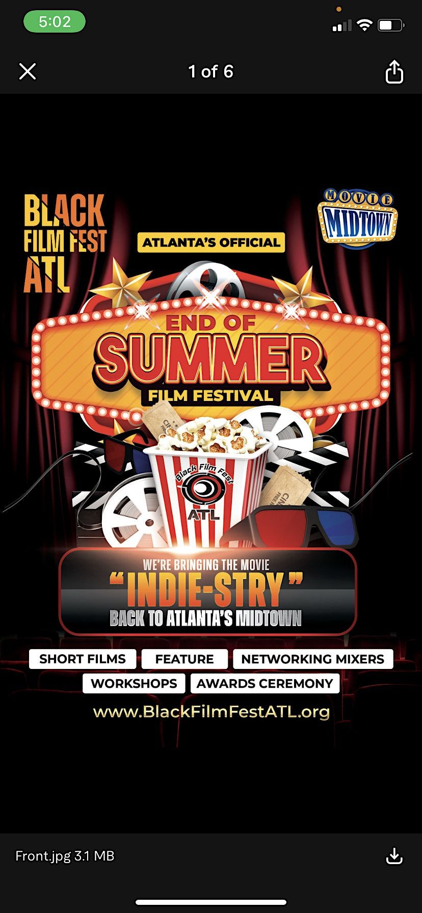 2023 BLACK FILM FEST ATL, Regal Atlantic Station, Atlanta, September 23