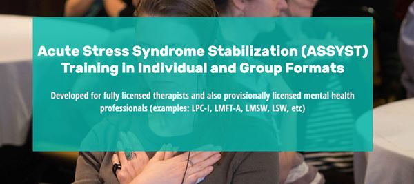 Denver Co Acute Stress Syndrome Stabilization Training At