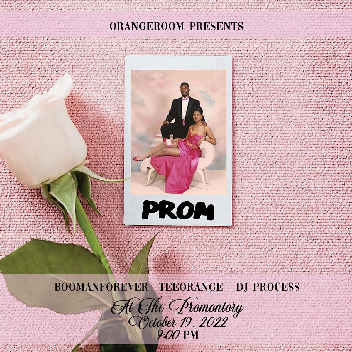 PROM At The Promontory W Booman Forever Teeorange DJ Process The 