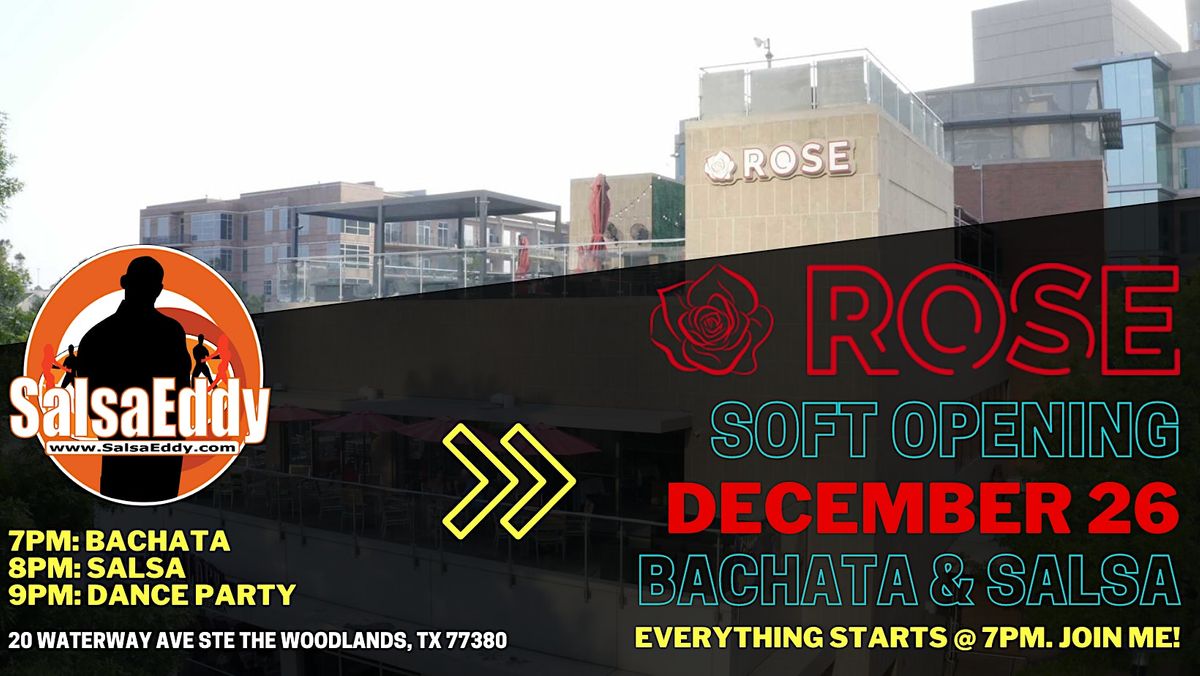 Unveiling bachata salsa classes the woodlands debut rose rooftop
