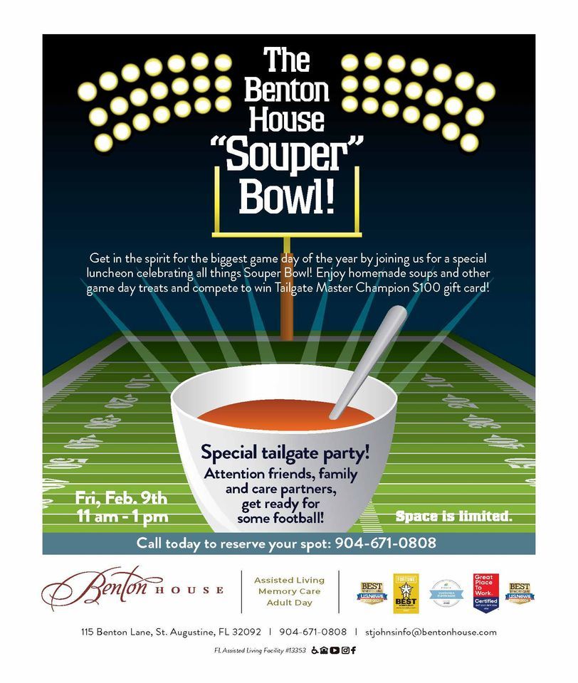 Souper Bowl, Benton House of St. Johns, St Johns, February 9 2024