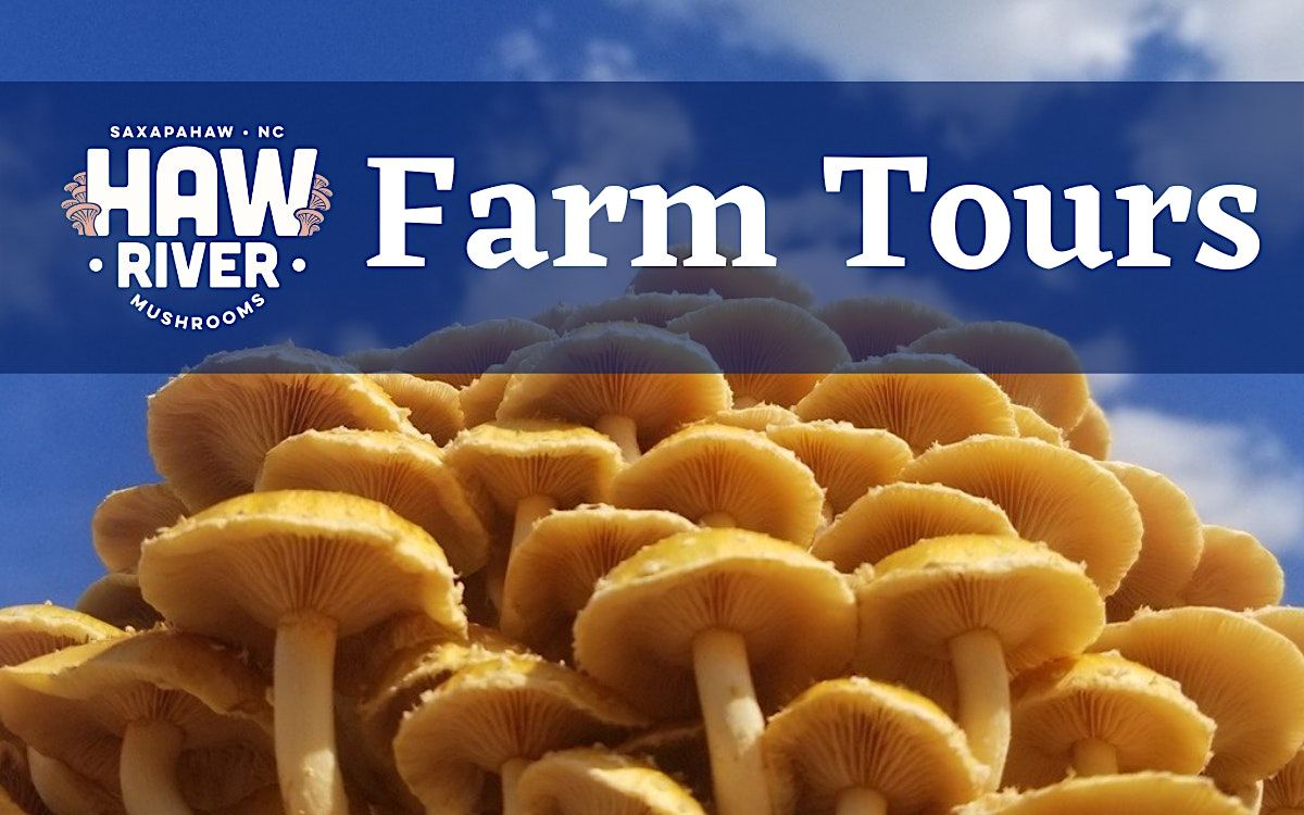 Haw River Mushrooms Farm Tour, Haw River Mushrooms Farm, Graham, April