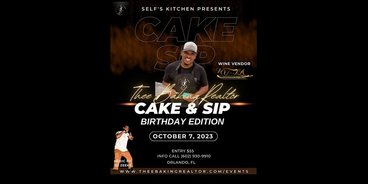 Thee Baking Realtor Cake and Sip Orlando, FL, 2427 S Hiawassee Rd