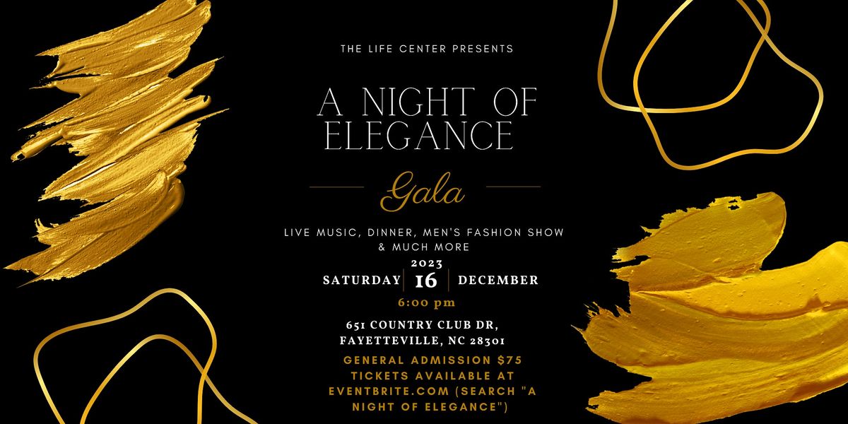 A Night of Elegance, 651 Country Club Dr, Fayetteville, December 16