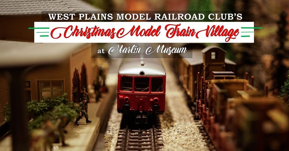 West Plains Model Railroad Clubs Christmas Model Train Display, Harlin
