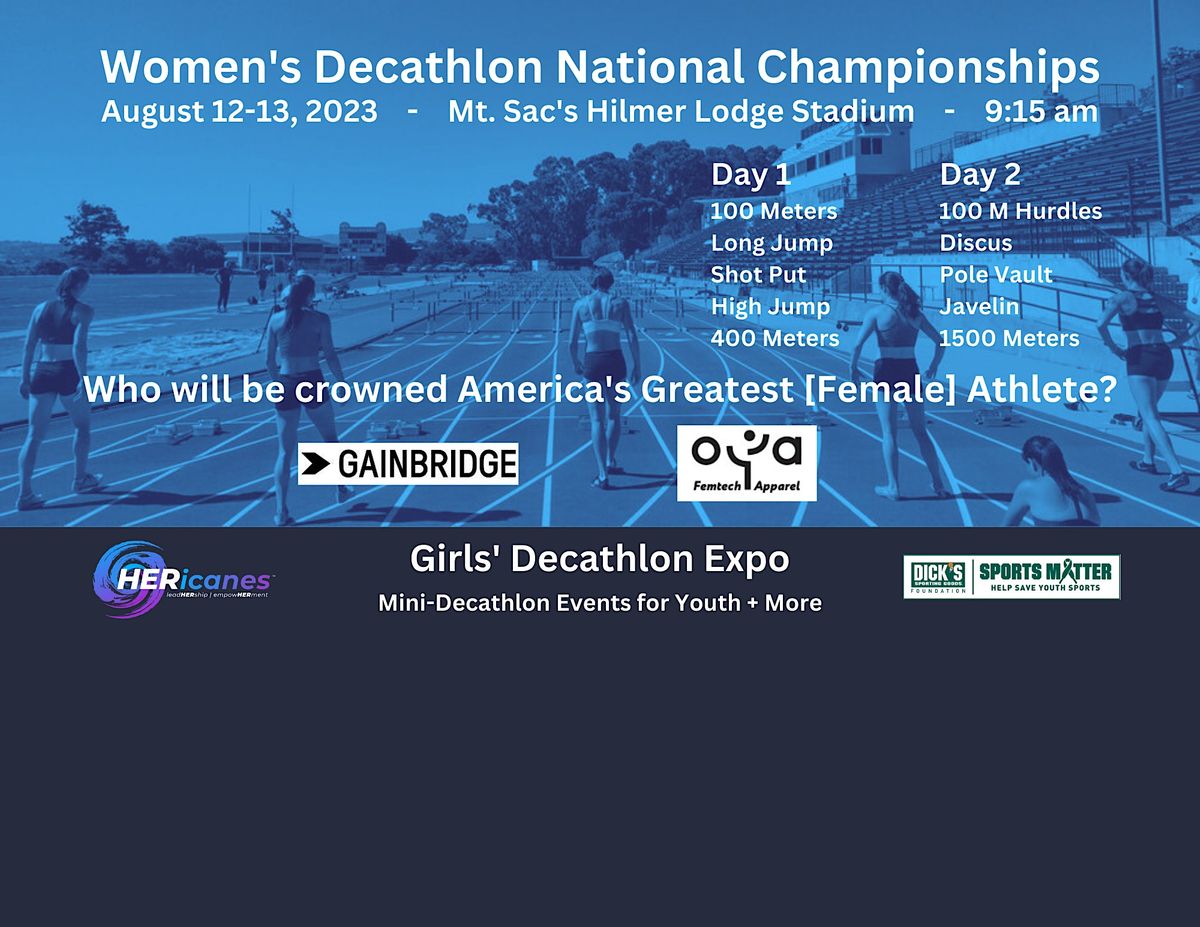 Womens Decathlon National Championships & HERicanes Girls Decathlon
