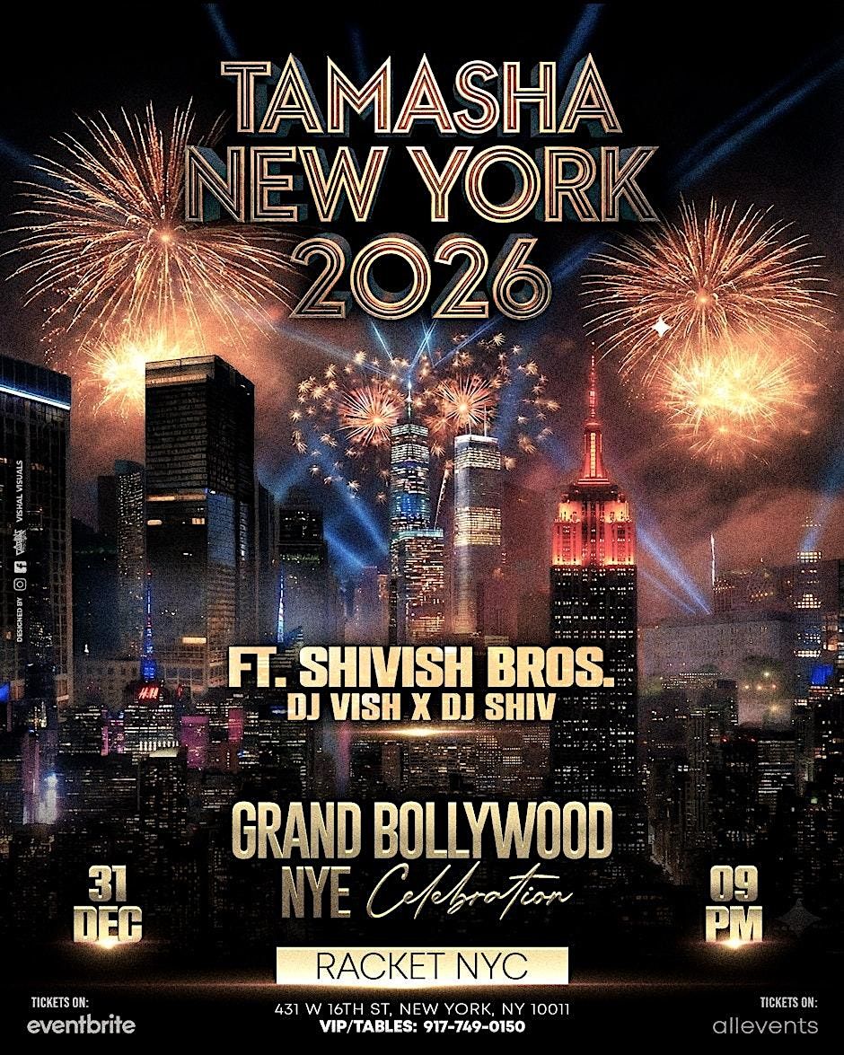 New Year Eve Hottest Bollywood  Desi Party   @RACKET NYC, 31 December | Event in New York | AllEvents
