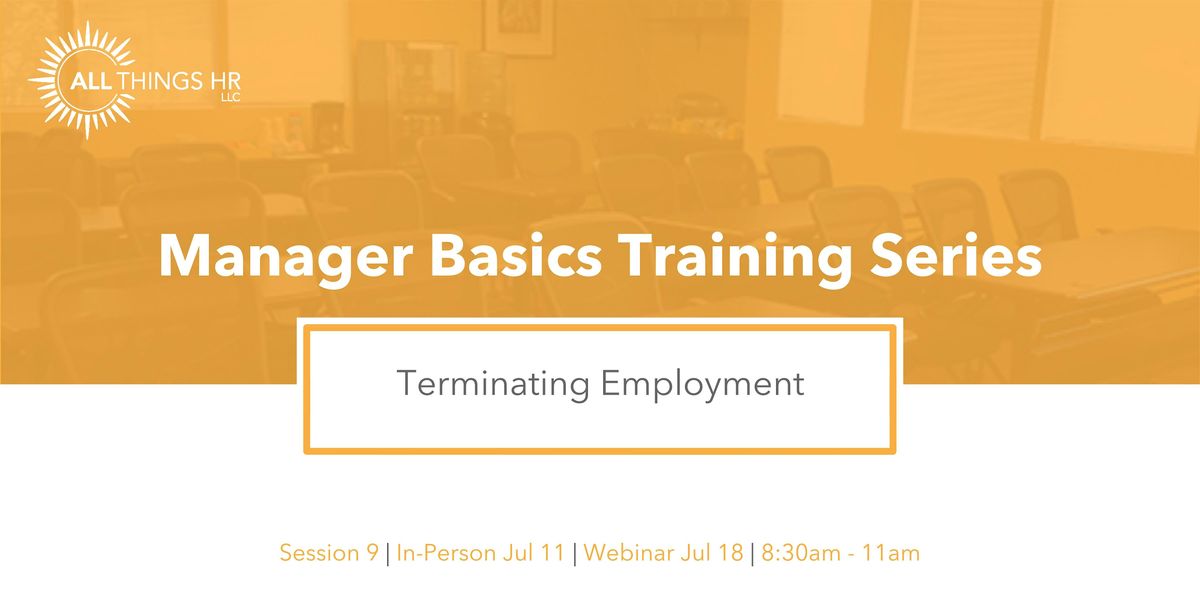 Terminating Employment, 11 July | Event in Lynnwood | AllEvents