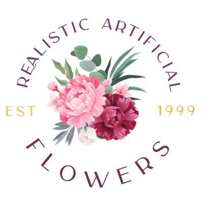Realistic Artificial Flowers logo